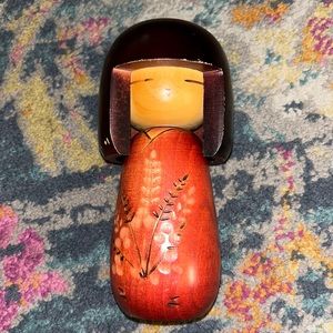 Vintage sosaku Kokeshi Doll by Masae Fujikawa "Michiyuki